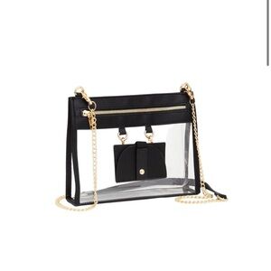 Clear crossbody bag